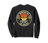 Rétro pour bébé à Bord du Parc National des Rocky Mountain, Colorado Sweatshirt