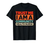 Retro Prévention - Vintage Infirmière En Santé Communautaire T-Shirt