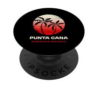 Rétro Punta Cana République Dominicaine Sunset Wear PopSockets PopGrip Adhésif