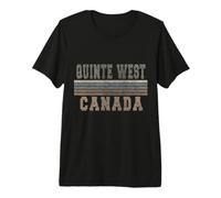 Retro Quinte West Canada T-Shirt Haut de Gamme