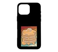 Retro Recipes Flapjack Griddlecake Lover Crêpière Coque pour iPhone 16 Pro Max