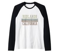 Rétro Redlands Californie Manche Raglan