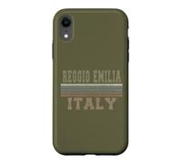 Retro Reggio Emilia Italie Coque pour iPhone XR