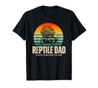 Retro Reptile Parent - Because Plants and Dogs Were Too Easy T-Shirt