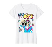 Rétro, Retour aux années 80, Nous Sommes des graphistes de la génération des années 80 T-Shirt Graphique avec Valeur, Femme, Blanc, M