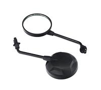 Rétro Rétroviseur 2 Pièces Universel Dans Le Sens Des Aiguilles D'une Montre 10mm 8mm Moto Rétroviseur Convexe Moto Scooter 360 Degrés Rétroviseurs Latéraux Réglables Rétroviseur Latéral ( Color : 8MM