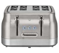 RETRO REVIVE 4 SLICE TOASTER STEEL ; ST19029SS (SWAN) Qté X 1