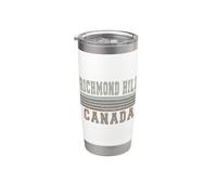 Rétro Richmond Hill Canada Gobelet isotherme en acier inoxydable double paroi