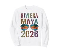 Rétro Riviera Maya 2026 Voyage Plage Vacay Assorti à Tous Sweatshirt