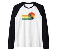 Retro Roller Coaster Ride at The Theme Park Matching Family Manche Raglan