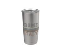 Retro Rome Italie Gobelet isotherme en acier inoxydable double paroi
