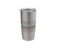 Rétro Romita Mexique Gobelet isotherme en acier inoxydable double paroi