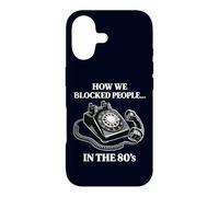 Rétro Rotary Phone Humour How We Blocked People in The 80s Coque pour iPhone 17