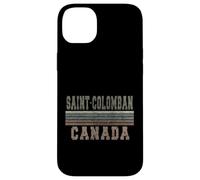 Rétro Saint-Colomban Canada Coque pour iPhone 14 Plus