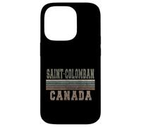 Rétro Saint-Colomban Canada Coque pour iPhone 14 Pro