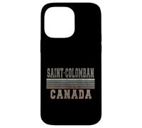 Rétro Saint-Colomban Canada Coque pour iPhone 14 Pro Max