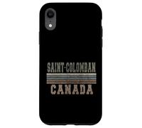 Rétro Saint-Colomban Canada Coque pour iPhone XR