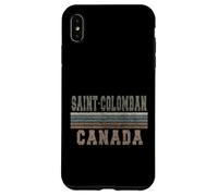 Rétro Saint-Colomban Canada Coque pour iPhone XS Max