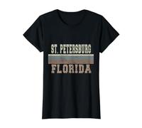 Rétro Saint-Pétersbourg Floride T-Shirt Graphique avec Valeur