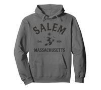 Retro Salem Massachusetts MA Vintage Halloween Witch Costome Sweat à Capuche