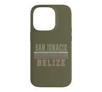 Rétro San Ignacio Belize Coque pour iPhone 14 Pro