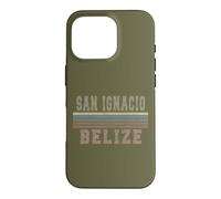 Rétro San Ignacio Belize Coque pour iPhone 16 Pro