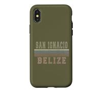Rétro San Ignacio Belize Coque pour iPhone X/XS