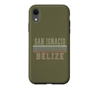 Rétro San Ignacio Belize Coque pour iPhone XR
