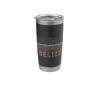Rétro San Ignacio Belize Gobelet isotherme en acier inoxydable double paroi