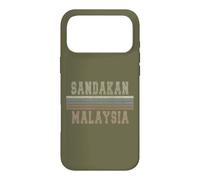 Rétro Sandakan Malaisie Coque pour iPhone 17 Pro Max