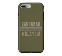 Rétro Sandakan Malaisie Coque pour iPhone 7 Plus/8 Plus