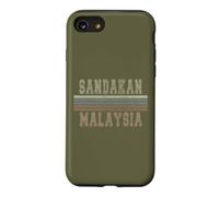 Rétro Sandakan Malaisie Coque pour iPhone SE (2020) / 7/8