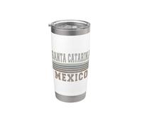 Rétro Santa Catarina Mexique Gobelet isotherme en acier inoxydable double paroi