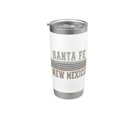 Rétro Santa Fe Nouveau Mexique Gobelet isotherme en acier inoxydable double paroi