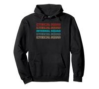 Retro Santé Équipe - Médecine Diagnostic Vintage Interniste Sweat à Capuche