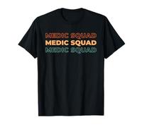 Retro Santé Équipe Soins - Urgences Vintage Paramédical T-Shirt