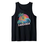 Retro SARDAIGNE Vacation Surf Trip Girls Cousins Squad Débardeur