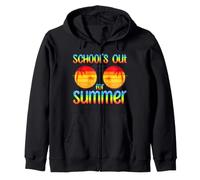 Retro Schools Sort pour Le dernier Jour d'école des professeurs d'été Sweat à Capuche