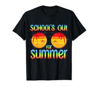Retro Schools Sort pour Le dernier Jour d'école des professeurs d'été T-Shirt Graphique avec Valeur, Homme, Noir, S