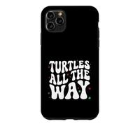 Retro Sea Turtle Turtles All The Way Oceans Lover Coque pour iPhone 11 Pro Max
