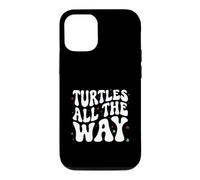 Retro Sea Turtle Turtles All The Way Oceans Lover Coque pour iPhone 12/12 Pro