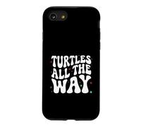 Retro Sea Turtle Turtles All The Way Oceans Lover Coque pour iPhone SE (2020) / 7/8
