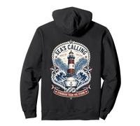 Retro Sea's Calling Sailorcore Fishermencore Sweat à Capuche