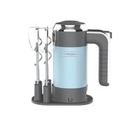 Westinghouse - Retro serie - Batteur à main avec fouet et crochets à pâte - 350W - Bleu Bleu G