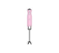 Westinghouse Mixeur plongeant Retro Series 600 W Turbo Pied inox amovible Rose