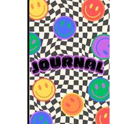 Retro Smiley Checkered Notebook: A Fun & Aesthetic Journal for All Your Happy Thoughts