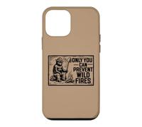 Retro Smokey Bear Sitting At Campfire Only You Coque pour iPhone 12 Mini