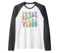 Rétro Snack Vibes Game Day Funny Concert Movie My Groovy 60s Manche Raglan