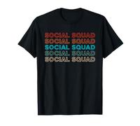 Retro Sociologie Équipe Études - Vintage Travailleur Social T-Shirt