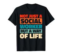 Retro Sociologie Études - Vintage Travailleur Social T-Shirt